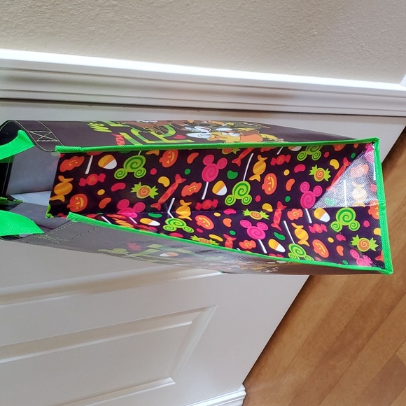 Disney Mickey Mouse & Friends Halloween We Choose Treat! Reusable Tote Bag NWT - Picture 3 of 4